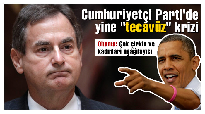 Cumhuriyetçi Parti&#039;de yine &quot;tecavüz&quot; krizi