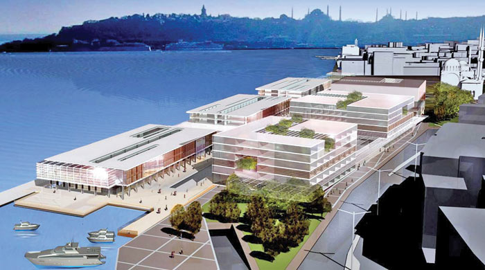 Galataport'ta süreç hızlandı Galataport'ta süreç hızlandı