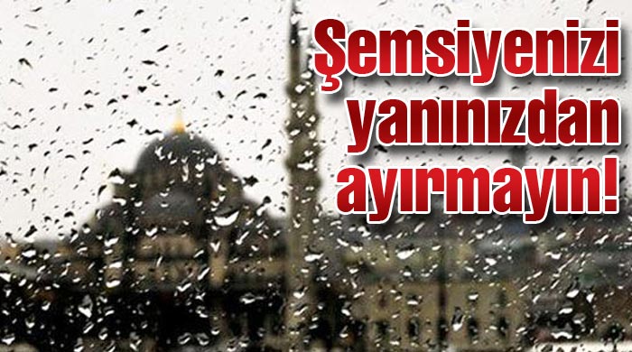 Yurt genelinde yağış var Yurt genelinde yağış var