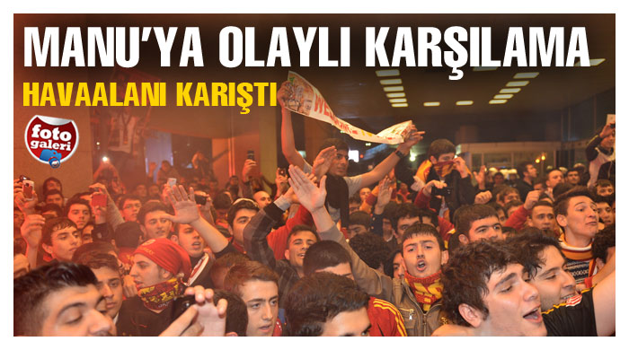 Manchester United&#039;a olaylı karşılama