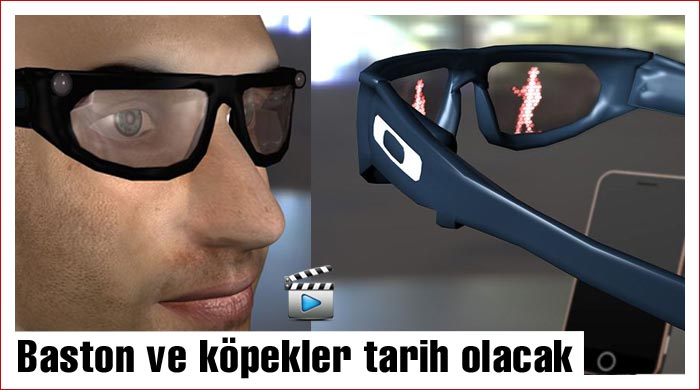 Körler için akıllı gözlükler Körler için akıllı gözlükler