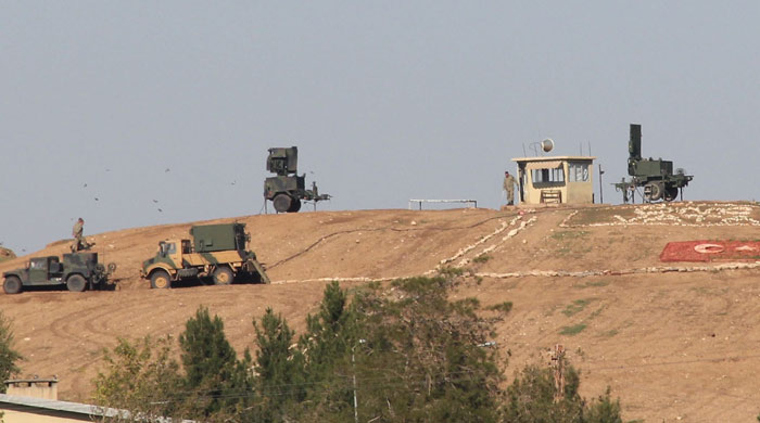 Ceylanpınar'a füze rampaları yerleştirildi Ceylanpınar'a füze rampaları yerleştirildi