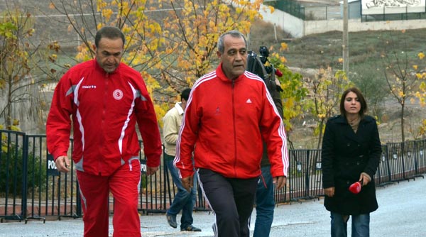 Kızılcahamam kampı, sabah sporuyla başladı 