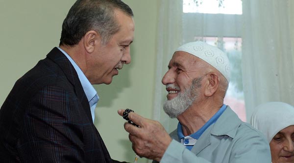 Erdoğan'dan şehit ailesine moral