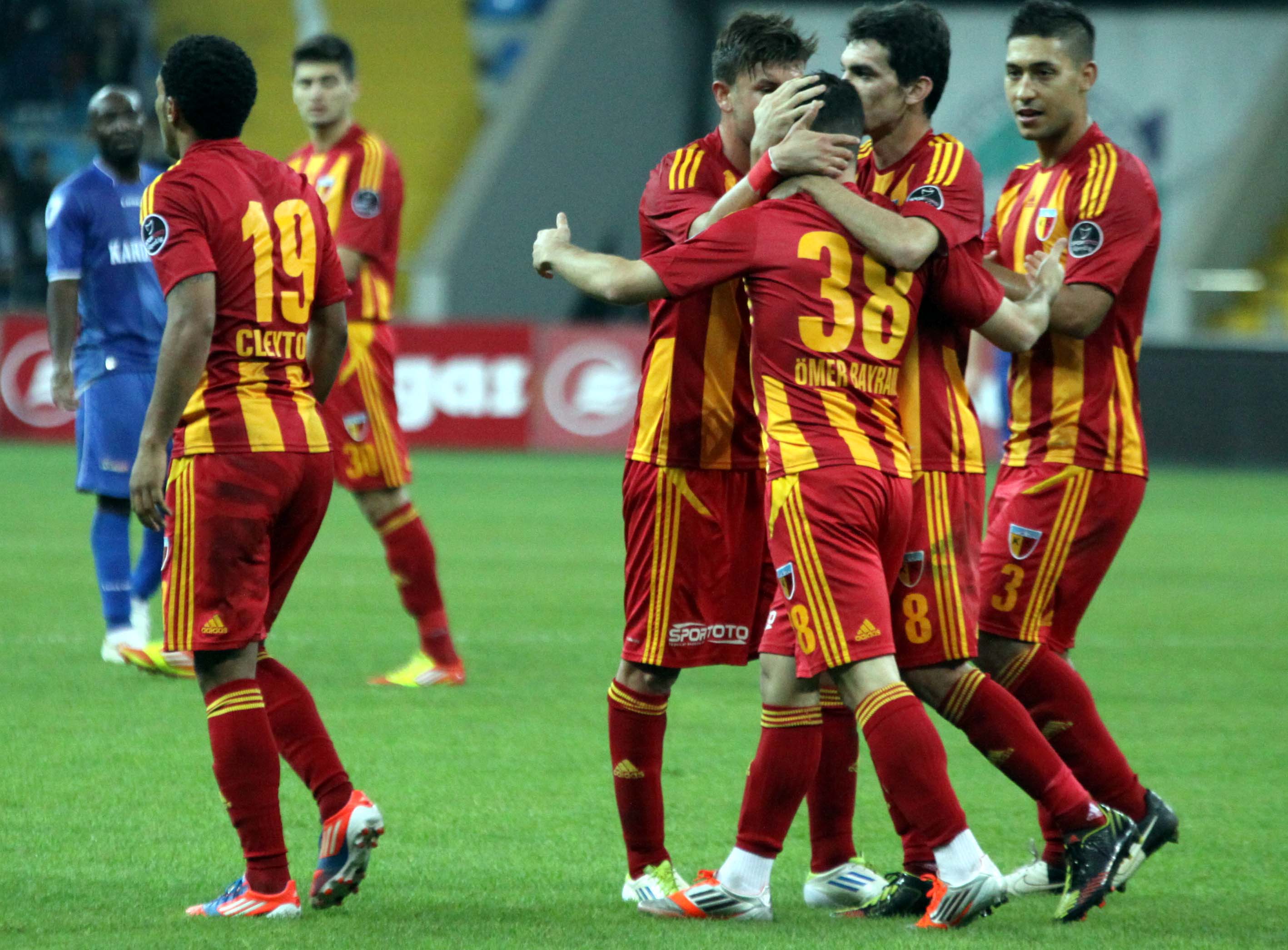 Kayserispor: 3 - Kardemir D.Ç. Karabükspor: 0