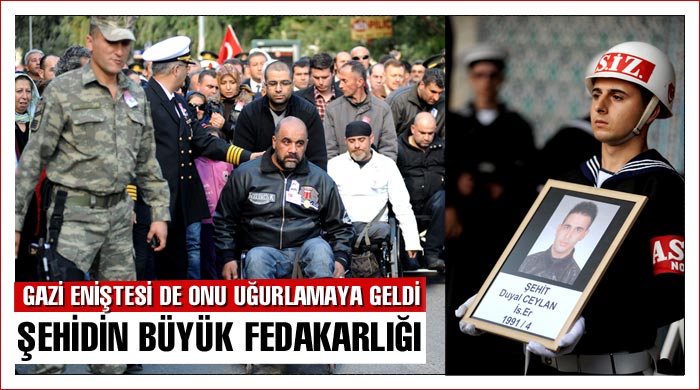 Şehit er Duyal Ceylan, dualarla defnedildi