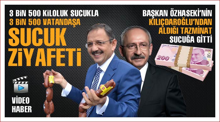 Kılıçdaroğlu&#039;ndan kazandığını sucuğa yatırdı