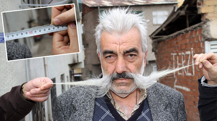 6 yıldır kesmiyor, 66 santime ulaştı 6 yıldır kesmiyor, 66 santime ulaştı