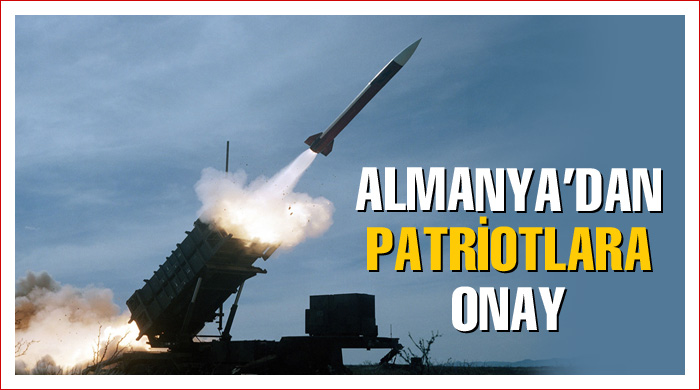 Almanya&#039;dan patriot onayı