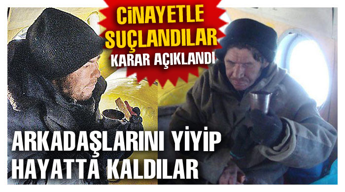 Arkadaşlarını yiyip hayatta kaldılar Arkadaşlarını yiyip hayatta kaldılar