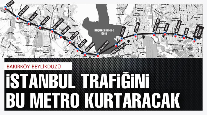 İstanbul trafiğini bu metro kurtaracak İstanbul trafiğini bu metro kurtaracak