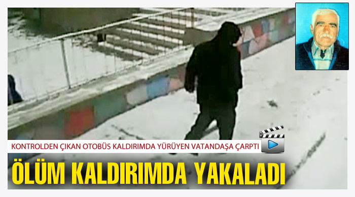 Ölüm kaldırımda yakaladı