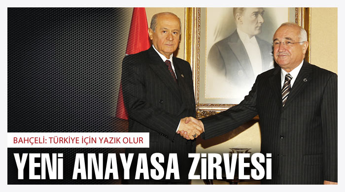 Çiçek, Bahçeli ile bir araya geldi Çiçek, Bahçeli ile bir araya geldi