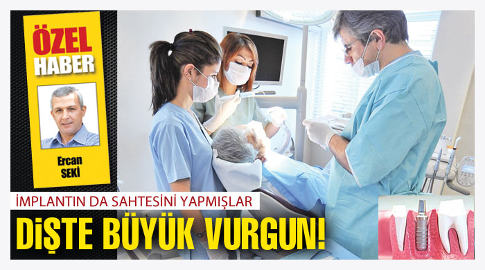 Dişte büyük vurgun! Dişte büyük vurgun!