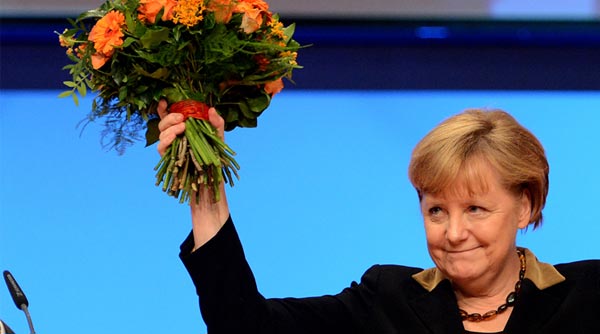 Merkel, yedinci kez genel başkan seçildi