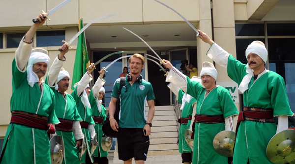 Bursaspor Ankara'ya böyle uğurlandı Bursaspor Ankara'ya böyle uğurlandı
