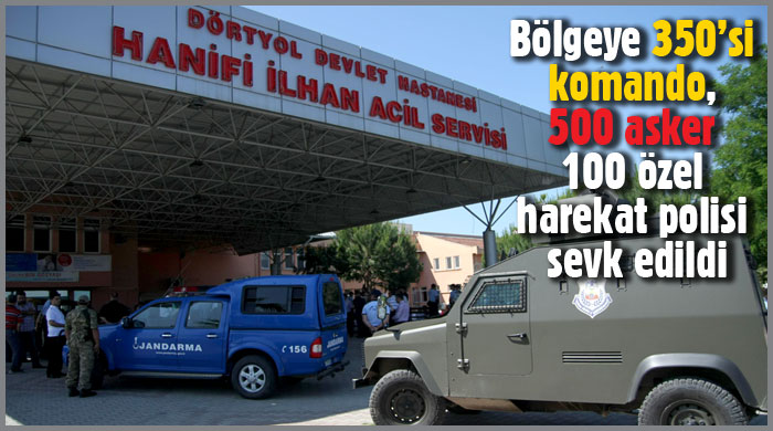 Hatay'da çatışma: 3 şehit Hatay'da çatışma: 3 şehit