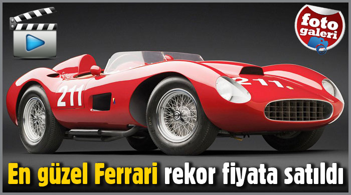 En güzel Ferrari 5 milyon euroya satıldı