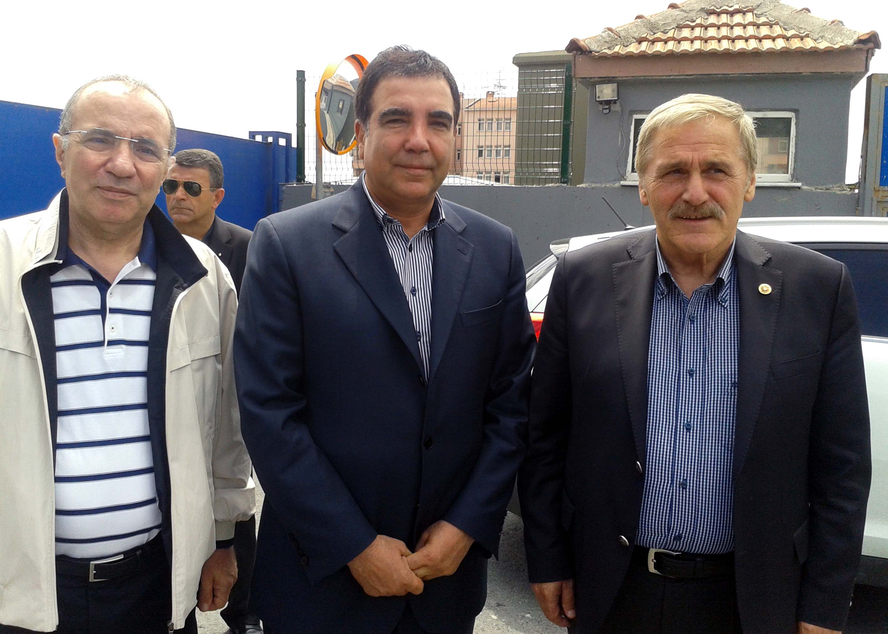 CHP&#039;lilerden Aziz Yıldırım&#039;a ziyaret 