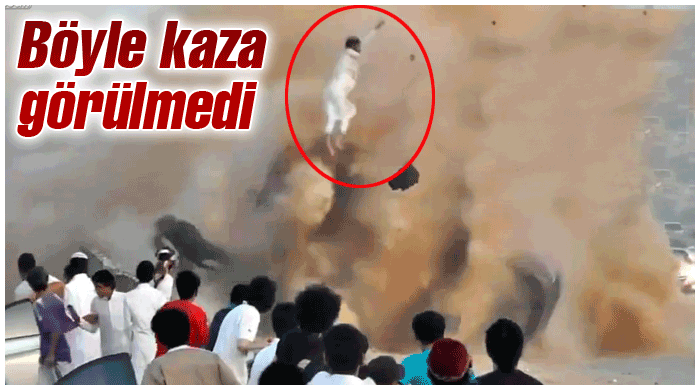 Dehşet kaza anı! (+13) Dehşet kaza anı! (+13)