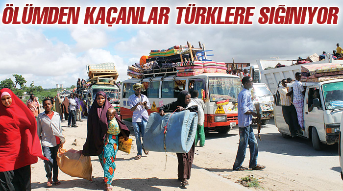 Ölümden kaçanlar Türklere sığınıyor Ölümden kaçanlar Türklere sığınıyor