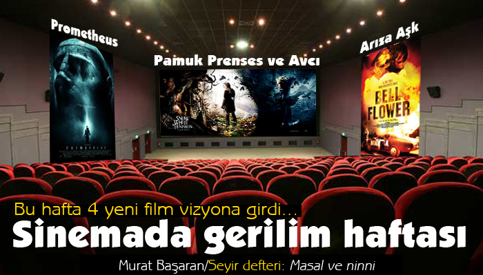 Bu hafta vizyona 4 yeni film girdi Bu hafta vizyona 4 yeni film girdi