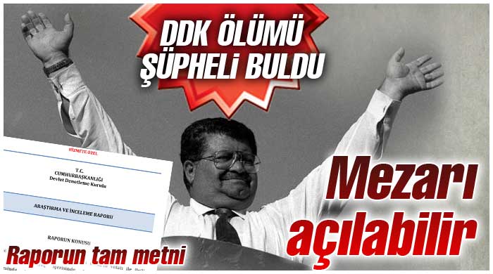 "Turgut Özal'ın ölümü şüpheli, mezarı açılsın"