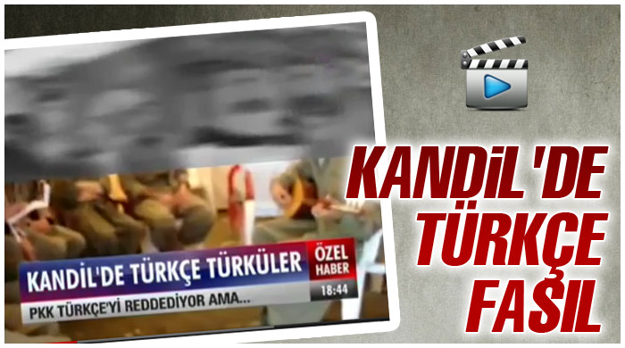 PKK'lılar Türkçe türkülerle eğlendi PKK'lılar Türkçe türkülerle eğlendi