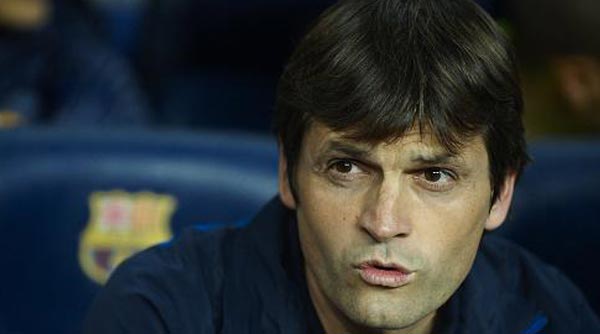 Vilanova resmen Barcelona'da Vilanova resmen Barcelona'da