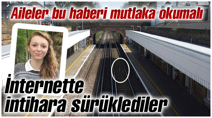 İnternette intihara sürüklediler