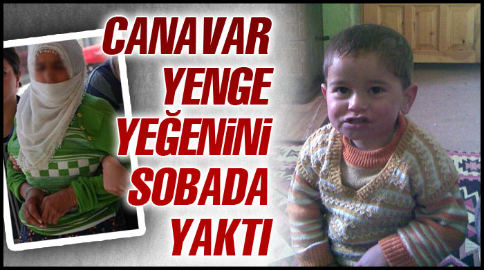 Yeğenini parçalara ayırdı, sobada yaktı Yeğenini parçalara ayırdı, sobada yaktı