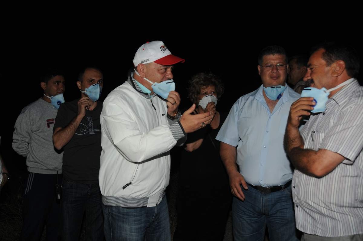 Manisa çöplüğü yandı, başkan isyan etti Manisa çöplüğü yandı, başkan isyan etti