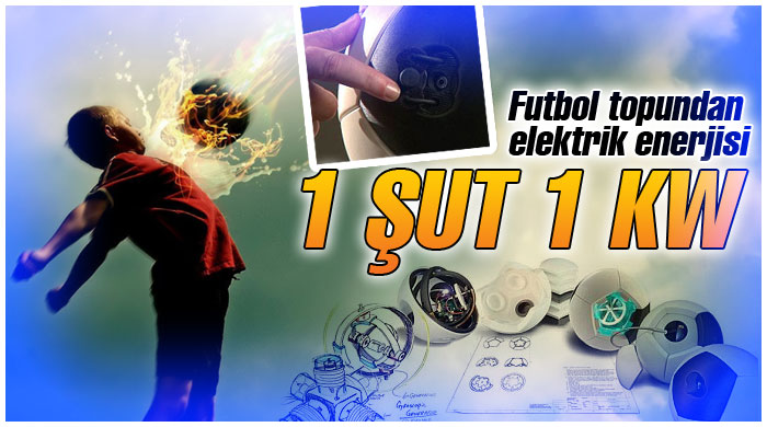 Futbol topundan elektrik enerjisi Futbol topundan elektrik enerjisi