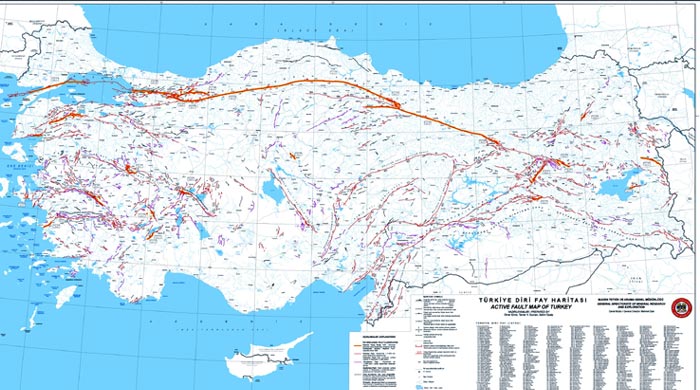 İstanbul&#039;un merkezinde diri fay hattı yok