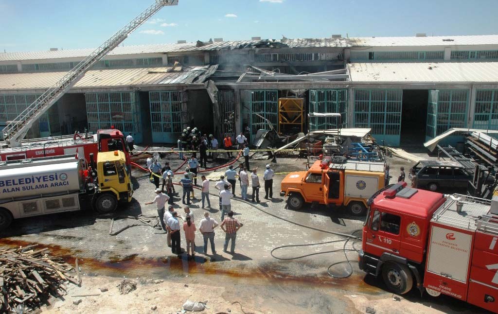 Eskişehir&#039;deki patlamaya 4 gözaltı