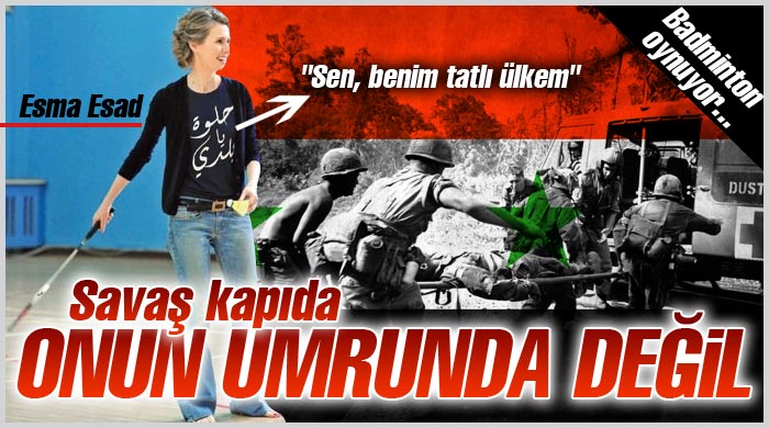 Savaş kapıda, onun umrunda değil Savaş kapıda, onun umrunda değil