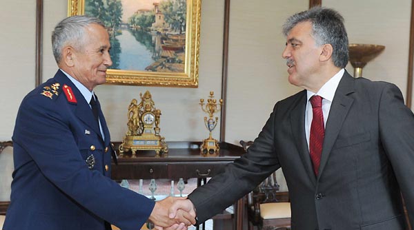 Orgeneral Erten, Gül&#039;e bilgi verdi