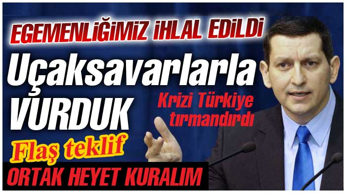Suriye&#039;den açıklama: Egemenliğimiz ihlal edildi