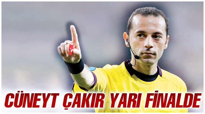 İspanya - Portekiz maçını Çakır yönetecek