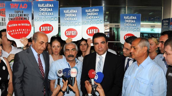 THY&#039;deki krizin çözümü için CHP devrede