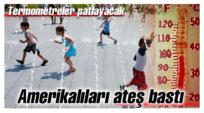 ABD'de rekor sıcaklık ABD'de rekor sıcaklık