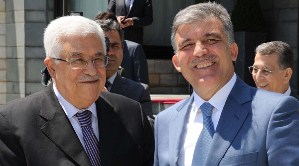 Gül, Abbas'ı kabul etti Gül, Abbas'ı kabul etti