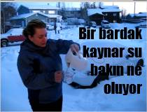 Bir bardak kaynar su bakın ne oldu Bir bardak kaynar su bakın ne oldu