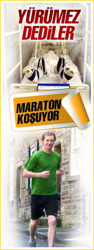 Yürüyemez dediler, şimdi maraton koşuyor Yürüyemez dediler, şimdi maraton koşuyor