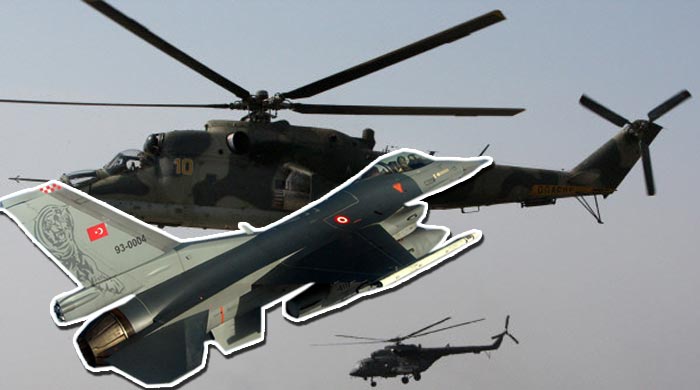 TSK: 2 Suriye helikopterini önledik TSK: 2 Suriye helikopterini önledik