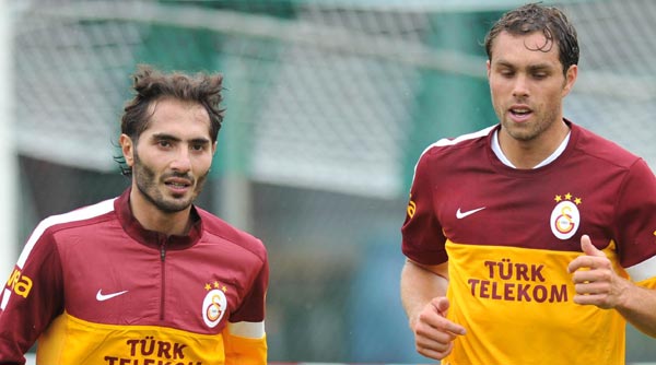 Hamit Altıntop, ilk antrenmanına çıktı Hamit Altıntop, ilk antrenmanına çıktı