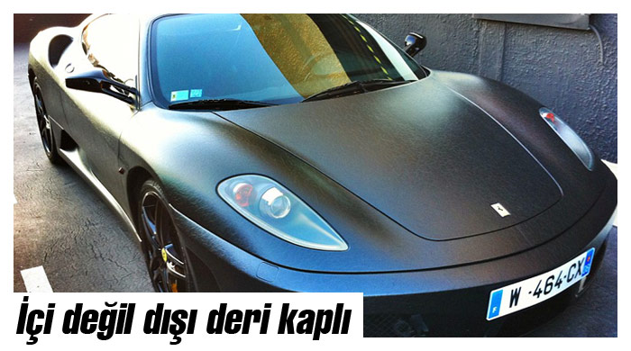 İçi değil dışı deri kaplı İçi değil dışı deri kaplı