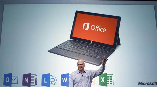 Dokunmatik &#039;Office&#039; görücüye çıktı
