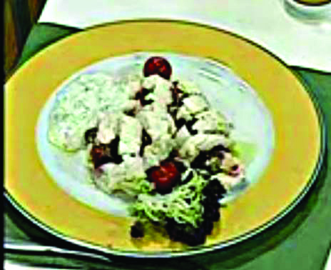 Günün yemeği: Pastırmalı tavuk sarma
