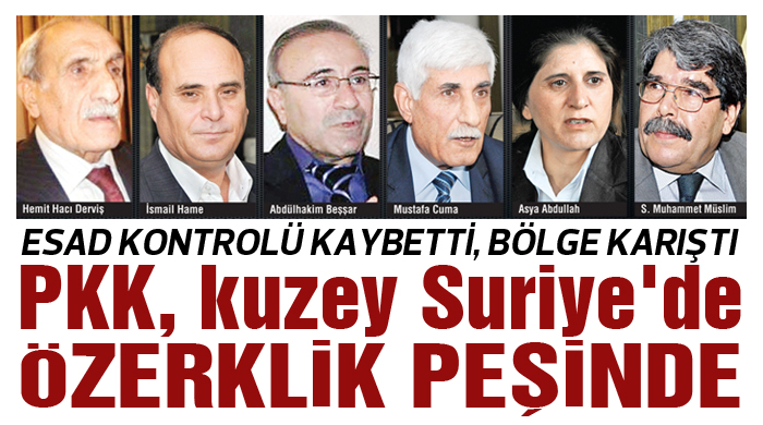 PKK, kuzey Suriye&#039;de özerklik peşinde